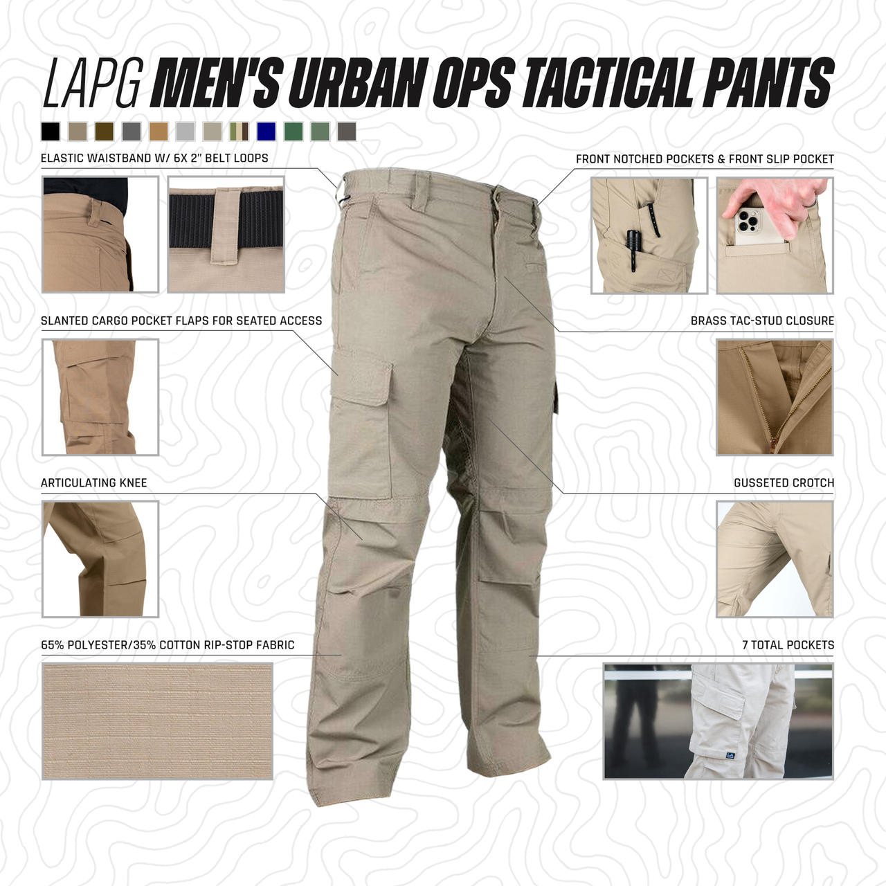 Men's Urban Ops Tactical Pants